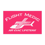 Hot Pink "Flight Medic" Air Evac Lifeteam Magnet