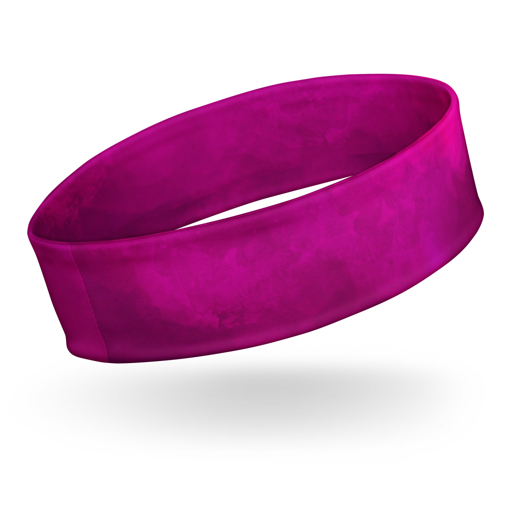 Dark pink head band with white text "flight medic" by Rotor Wash & Wear