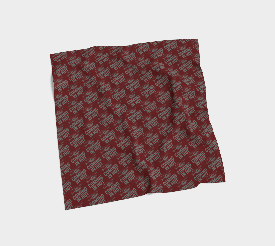 Red Coming in Hot Bandana